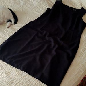 Sheath dress fully lined back pleat 18